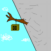 Funny cache doodle